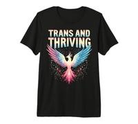 Trans and Thriving Transgender Pride Premium T-Shirt