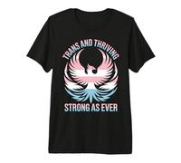 Trans and Thriving Transgender Pride Premium T-Shirt