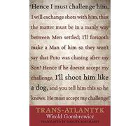 Trans-atlantyk: An Alternate Translation (The Margellos World Republic of Letters)