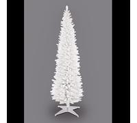 Trans Continental 4ft White Pencil Slim Christmas Tree (CT07675)