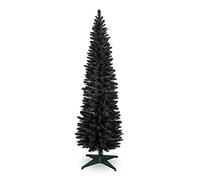 Trans Continental 5ft Black Pencil Slim Christmas Tree (CT07671)