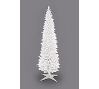 Trans Continental 6ft White Pencil Slim Christmas Tree (CT07677)