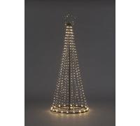 Trans-Continental Group Ltd Snowtime 2.5M Maypole Outdoor Tree With 884 Flashing Wire Lights - Warm White