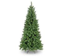 Trans-Continental Group Ltd Snowtime Duchess Spruce Slim Artificial Christmas Tree - Green - 5Ft - 150Cm