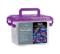 Trans-Continental Group Ltd Transcon Snowtime Cluster 960 Led Christmas Lights Multi Coloured Cl09720