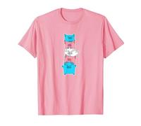 Trans Flag Pig Design for Proud Trans People T-Shirt, Men, Pink, XX-Large