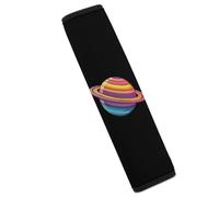 Trans Flag Saturn Human Rights LGBTQ Car Seat Belt Pads Cover Durable Seatbelt Shoulder Strap Car Accessories 1PCS