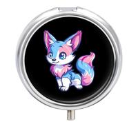 Trans Foxes Transgender Pill Case Travel Medicine Organizer Box