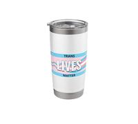 Trans Lives Matter Stainless Steel Insulated Tumbler