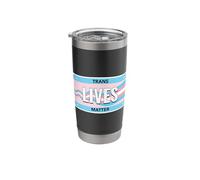 Trans Lives Matter Stainless Steel Insulated Tumbler