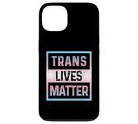 Trans Lives Matter Transgender Pride Flag LGBTQ Queer Trans Case for iPhone 13