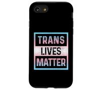 Trans Lives Matter Transgender Pride Flag LGBTQ Queer Trans Case for iPhone SE (2020) / 7/8