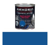 TRANS - PAL AMORIN Rust Beater, Rust Remover and Converter Metal Paint for Interior and Exterior, 0.75L, Variety of Colours (BLUE)
