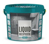 TRANS - PAL Liquid Foil Waterproof Membrane, 4.5L, Blue, Water-Based Tanking Solution for Wet Rooms and Bathrooms