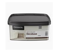 TRANS - PAL Primacol POLARIS Textured Paint for Interior Feature Walls, 1L, Decorative & Decobase Option (Decobase Paint D00 White 1L)