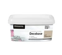 TRANS - PAL Primacol POLARIS Textured Paint for Interior Feature Walls, 1L, Decorative & Decobase Option (Decobase Paint D07 Cappuccino 1L)