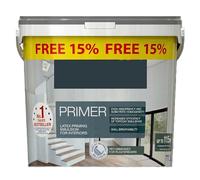 TRANS - PAL White Latex Primer Paint, Base Coat, 11.5L, for Interior Walls and Ceilings