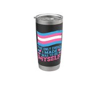 Trans Pride Shirt The Only Choice I Made was Myself Stainless Steel Insulated Tumbler