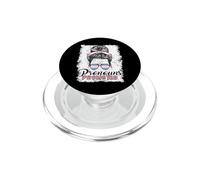 Trans Quote Pronouns Promoted Transgender Flag PopSockets PopGrip for MagSafe