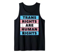 Trans Rights Are Human Rights Protect Trans Flag Pride Tank Top