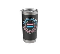 Trans Rights are Human Rights Protest Stainless Steel Insulated Tumbler
