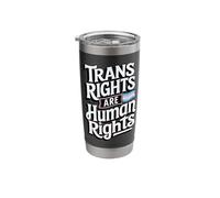 Trans Rights are Human Rights Stainless Steel Insulated Tumbler
