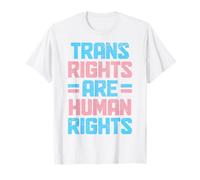 Trans Rights Are Human Rights Transgender Pride Flag LGBTQ T-Shirt