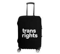 Trans Rights Suitcase Cover Elastic Luggage Protector Fit 19 to 32 Inch Stylish Baggage Covers Travel Accessories