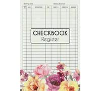 Transaction Register for Personal Checkbook: Simple Check and Debit Card Register for Personal Banking Transactions | Small Checkbook Register