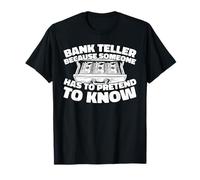 Transactions Banking - Cashier Bank Teller T-Shirt