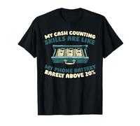 Transactions - Cashier Banking Bank Teller T-Shirt