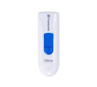 Transcend 128GB JetFlash 790 USB 3.1 Gen 1 Flash Drive (USB Stick) White TS128GJ