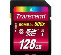 Transcend 128GB SDXC/SDHC Class 10 UHS-I 600x (Ultimate) Memory Card