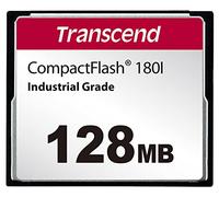 Transcend 128MB CF Card MLC NAND Flash (SLC Mode) Compact Flash Card - TS128MCF180I