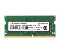 Transcend JetRam 16GB DDR4 PC4-21300 2666Mhz SO-DIMM CL19 1.2V