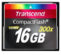 Transcend 16Gb 300x Ultimate Compact Flash SD Card