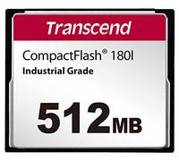 Transcend 180I 512MB CF Card for CNC Machine Industrial Grade Compact Flash Card - TS512MCF180I