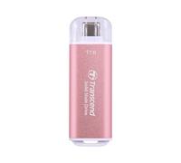 Transcend Portable SSD ESD300P 1TB USB Type-C 10Gbps PS4/PS5 Compatible Pink - TS1TESD300P