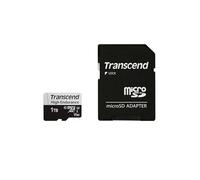 Transcend 1TB microSD w/adapter, Micro SD, Memory Card, U3, V30, 4K UHD, Up to 100MB/s, For Camera and Drones - TS1TUSD350V