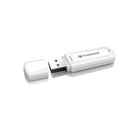 Transcend 256GB JetFlash 730 USB 3.1 Gen 1 Flash Drive, White - TS256GJF730