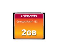 Transcend 2GB CompactFlash 133 Memory Card (CF Card) Up to 50/20 MB/s, Supports Ultra DMA transfer mode 4 with MLC NAND Flash appropriate for entry-level DSLRs TS2GCF133