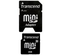 Transcend 2GB Mini Secure Digital 80X