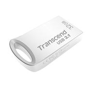Transcend 32GB JetFlash, small and compact USB Stick 3.1 Gen 1 (for the Keychain), silver- TS32GJF710SPE
