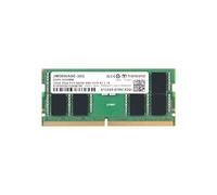 Transcend JetRam JM5600ASE-32G. Component for: Laptop Internal memory: 32 GB Memory layout (modules x size): 1 x 32 GB Internal memory type: DDR5 Memory clock speed: 5600 MHz Memory form factor: 262-pin SO-DIMM CAS latency: 46 ECC