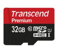 Transcend 32GB microSDXC/SDHC Class 10 UHS-I 600X (Ultimate) Memory Card with Ad
