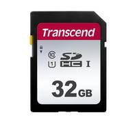 Transcend 32GB SDHC 300S Memory Card UHS- I, C10, U3, V30, 4K, Full HD, Up to 95/40 MB/s (Ideal for Digital Cameras) TS32GSDC300S