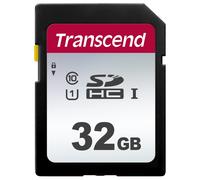 Transcend 32GB SDHC 300S Memory Card UHS-I U1 Class 10 95MB/s Read Waterproof
