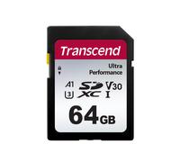 Transcend 64GB 340S(SD Card), U3, V30, 4K UHD, A2, Ultra Performance, Up to 160MB/s, for DSLR, Professional Video Camera, Action Camera, Drone - TS64GSDC340S
