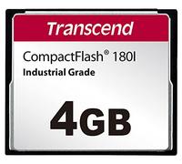 Transcend 4GB CF Card for CNC Machine - MLC NAND Flash (SLC Mode) - TS4GCF180I