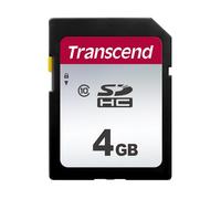 Transcend 4GB Highspeed SDXC Memory Card (for Digital Cameras; Pictures and Videos; Car Radio) Class 10, UHS-I U3, Video Speed Class V30 for 4K Ultra HD TS4GSDC300S